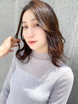 エトネ ヘアーサロン 仙台駅前(eTONe hair salon) 《eTONe》ふわふわミディアムレイヤー