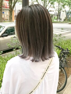 ディーカヘアーセンダイ(Di KA HAIR sendai) エアタッチ/グレージュ/外ハネ/ロブ