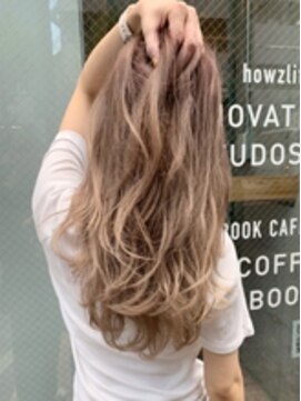 ソルトウォーター(SALT WATER) ミルキーブロンド　ハイブリーチ  須崎亮太