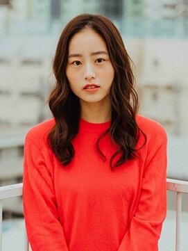 カラーサロンビスカリア 相模原エリア 淵野辺駅店(Color salon Biscaria) センターパート☆大人かわいい☆カール[淵野辺/淵野辺駅]