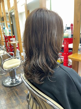 チームボス(Team BOSS) 【Team BOSS】デジタルパーマ×アッシュカラー