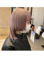 ミューズ 新浦安店(HAIR&NAIL MUSE) ハイトーン/透明感/ラベンダーピンク