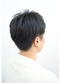 10代20代30代ナチュラル束感爽やかツーブロックスタイル