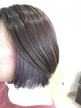 エポカオナハマ(epoca onahama) パープルインナーカラー