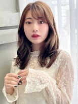 アンスールミミ 南草津店(Ansur mimi)&nbsp;ミルクティーグレージュ×フェミニン