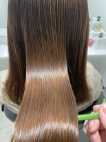 イレス 新札幌店(IRESU)&nbsp;ドレスヘア/ショコラアッシュ/縮毛矯正