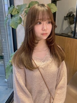 ロンドエニカ 大宮(Lond enika) 大人ガーリーモードヘアチョコレートプリカール