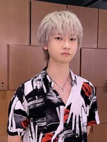 シーン 原宿(scene)&nbsp;ホワイトベージュ/メンズホワイトカラー/メンズウルフ