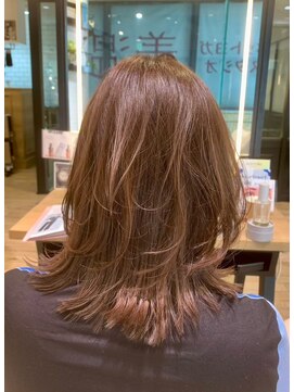 ジュイール(jouir) ミルクティーベージュダブルカラーケアブリーチインナーカラー
