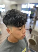 ツーブロフェードスタイル
