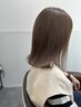 似合わせカット＋ブリーチなしダブルカラー ￥12800