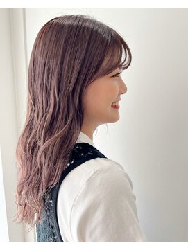 ゲリール 中野店(guerir hair+care) ピンクバイオレットカラー