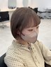 【夕方16～17時限定♪】デザインカット＋透明感カラー￥8000[木更津]