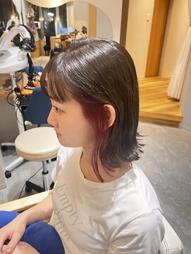 パラゴ(PARAGO.) 《城東区/緑橋/女性サロン》 inner color × pink