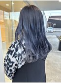 透けブルーパープル