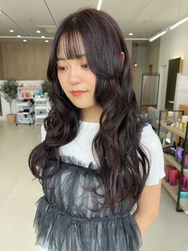 ミリ 奈良店(mm) ピンクブラウン/髪質改善/近鉄奈良/暗髪/学割/顔周りレイヤー