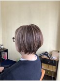 ボブからショートボブに
