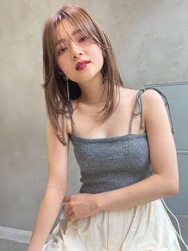 ケイト(kate) 【kate 大宮】ミルクティーベージュ×レイヤースタイル