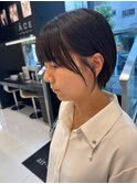 好印象×清潔感◎ストレートボブ