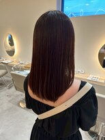 ルーチェココ ブラン(Lu'ce coco blanc)&nbsp;チェリーブラウンシルキーラインストレート