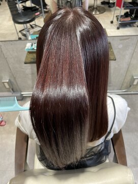 アンサム 下北沢店(UNSOME) 【下北沢】縮毛矯正/暖色カラー/レッドカラー