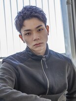 シティ(CITY) 小久保styleフェザーパーマフェザーショートグレーエンドカラー