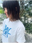 マッシュレイヤーヘア