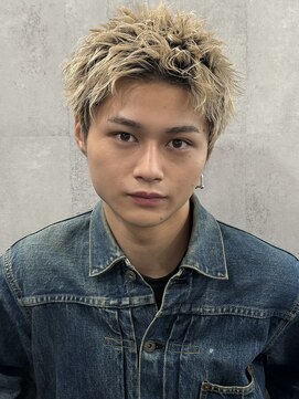 ラベル 渋谷(LAVEL) スパイキーショート/ブロンドカラー