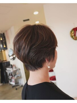 ラシェンテ みのおキューズモール(La Sente) 10代20代30代40代オススメスタイル小顔ショートボブ