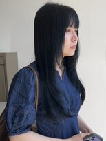 美容室 アイディー i-dee&nbsp;ブルーブラック×レイヤー