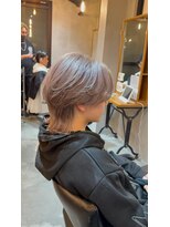 オーバー 町田店(OVER)&nbsp;ウルフカット【町田/メンズ/パーマ/眉毛/ブリーチ】