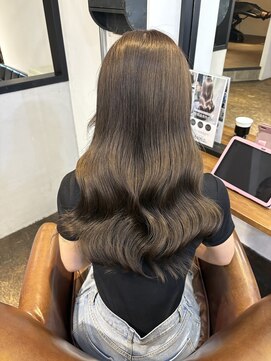 シアン 京都 烏丸店(CYAN) 髪質改善カラー チョコレートブラウン