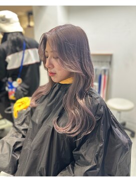 ノラ ウメダ(NORA UMEDA) 【chiaki】lavender gray