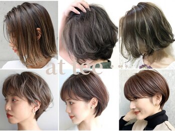 アットティー 金沢八景(at tee...)の写真/「30代からの大人女性に◎丸みショートで白髪も自然に。再現性抜群で褒められる若見えスタイル」