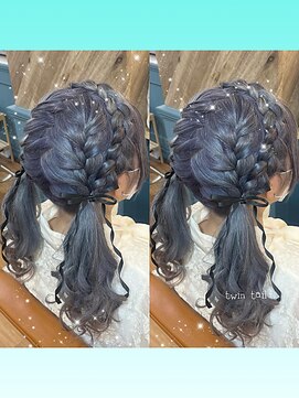 マカリィ 池袋店(Makalii) 編み込みツイン