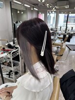 プライズ 所沢プロぺ通り店(prize)&nbsp;シルバーカラーインナーカラーハイトーンブリーチ所沢練馬