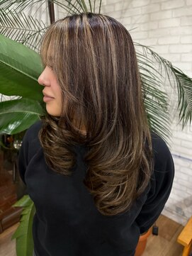 ココテラス(coco terrace) レイヤーカット/ハイライト