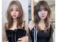 サイン 渋谷(SIGN)の雰囲気（人気No.1ミディアレイヤーカット [姫カット/ハッシュカット］）