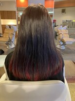 メリーボブ(merry bob)&nbsp;インナーカラー×ビビットレッド