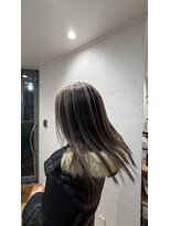 リエート 四条河原町(Lieto)&nbsp;髪質改善アンブレラカラーグレージュ１０代２０代白髪ぼかし