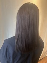 ココカラヘアー ニコ(cococara hair nico)&nbsp;アッシュブラウン/ミディアム/ナチュラルストレート