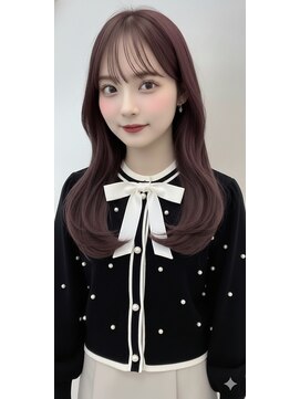 フォルテ プリモ 焼津 藤枝(FORTE PRIMO) ピンクブラウン/髪質改善/ダブルカラー/韓国/焼津/レイヤー/学割