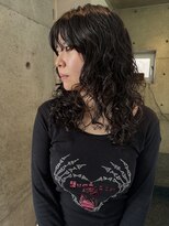 ニーム 栄(nimes) kaon くるくるパーマ ロングレイヤーパーマ