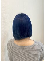 ベルバイグレイス(BELLE by grace)&nbsp;ダブルブリーチ　ネイビーブルー