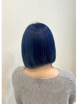 ベルバイグレイス(BELLE by grace) ダブルブリーチ　ネイビーブルー