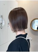 髪質改善 切りっぱなしボブ 大人ボブ タッセル 