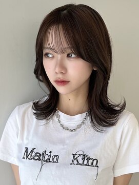 ソラ 広尾店(SORA) ミディアムレイヤー/垢抜けヘア/外ハネレイヤー