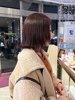 コワファースト 大分(COIFF1RST) ブリーチなし/バイオレット/切りっぱなし/外ハネ