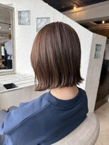 ロストシティ 横浜(LOST CITY)&nbsp;20～30代/外ハネボブ/グレージュ/シナジー髪質改善/ヘッドスパ