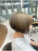 ナチュラルグラデ×エンドカラー
